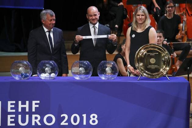 Jessy Kramer (Pays Bas) HANDBALL : Tirage au Sort Euro 2018 - Maison de la Radio - 12 06 2018 GwendolineLeGoff Panoramic 