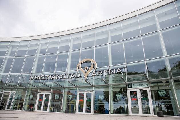 180613 Kristianstad Arena ahead of the World Cup qualifier in handball between Sweden and the Netherlands on June 13, 2018 in Kristianstad  Copyright: MATHILDAxAHLBERG BB180613MA002