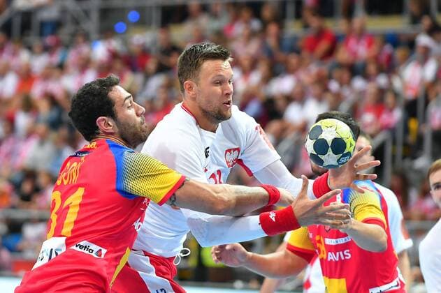 2018.06.13 Kalisz Pilka Reczna Mecz Towarzyski Polska - Hiszpania N z Kamil Syprzak Foto Pawel Andrachiewicz PressFocus NEWSPIX.PL 2018.06.13 Kalisz Handball Friendly Game Poland - Spain Kamil Syprzak Credit: Pawel Andrachiewicz PressFocus --- Newspix.pl  20180613_PF_PA016