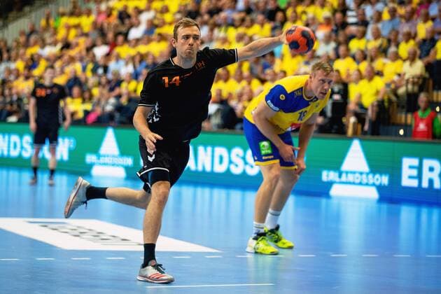 180613 Netherlands Bobby Schagen during the World Championships qualifying match in Sweden between Sweden and the Netherlands on June 13, 2018 in Kristianstad  Copyright: MATHILDAxAHLBERG BB180613MA018
