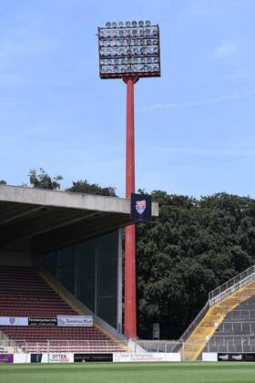 Football Grotenburg Stadium on 11 06 2018 in Krefeld The Grotenburg Stadium formerly known as Grotenburg Kampfbahn is a football stadium in Krefelder district Bockum It is home since 1971, the football club KFC Uerdingen xRx