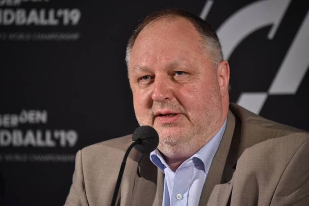 Andreas Michelmann DHB President on 15 06 2018 in Cologne at the presentation of the Handball World Cup Ambassadors The Handball World Cup 2019 will take place from the 10th of January 2019 to the Lanxess Arena in Cologne