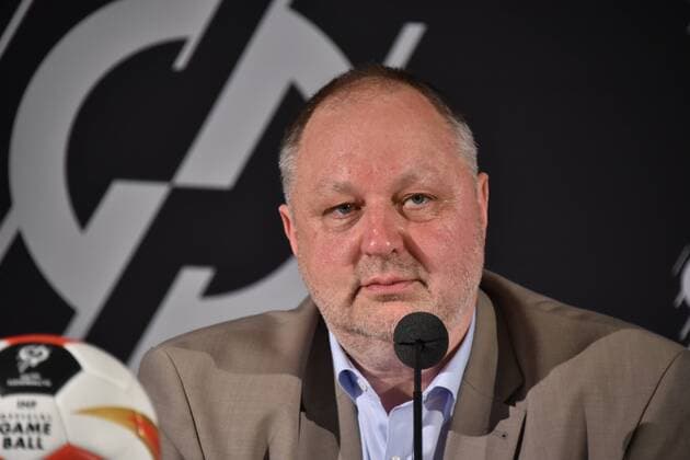 Andreas Michelmann DHB President on 15 06 2018 in Cologne at the presentation of the Handball World Cup Ambassadors The Handball World Cup 2019 will take place from the 10th of January 2019 to the Lanxess Arena in Cologne
