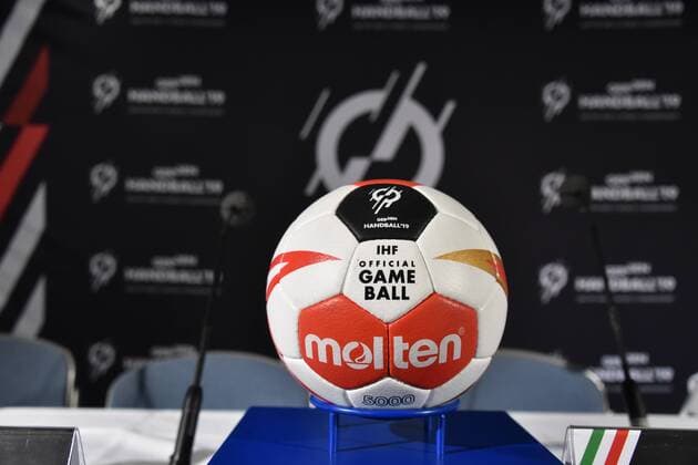 The official handball on 15 06 2018 in Cologne at the presentation of the Handball World Cup Ambassador The Handball World Cup 2019 will take place from the 10th of January 2019 to the Lanxess Arena in Cologne