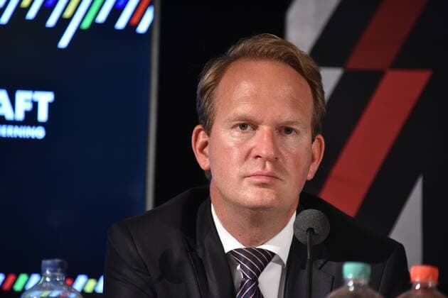 Stefan Löcher Managing Director of the Lanxess Arena on 15 06 2018 in Cologne at the presentation of the Handball World Cup Ambassador The Handball World Cup 2019 will take place from the 10th of January 2019 to the Lanxess Arena in Cologne