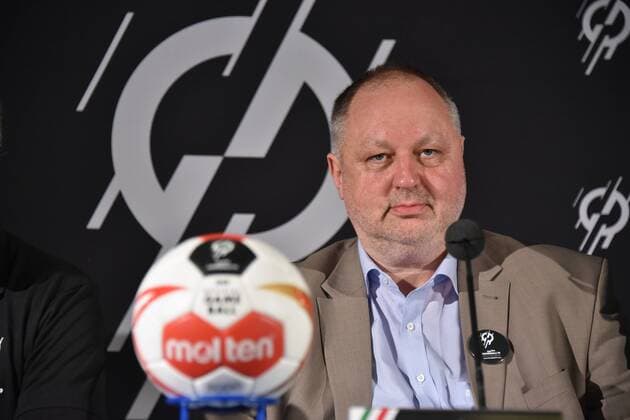 Andreas Michelmann DHB President on 15 06 2018 in Cologne at the presentation of the Handball World Cup Ambassadors The Handball World Cup 2019 will take place from the 10th of January 2019 to the Lanxess Arena in Cologne