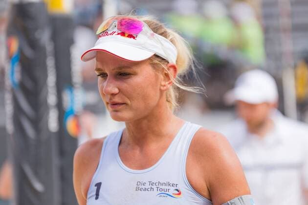 Margareta Kozuch DJK TuSA06 Düsseldorf Portrait single image BeachVolleyball The technicians beach tour Dresden xprx
