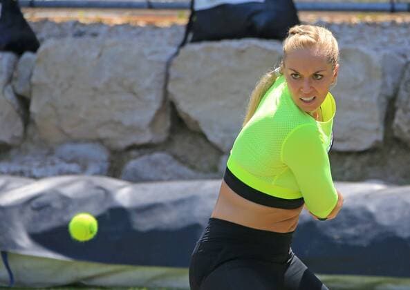 20180616 Mercedes Cup 2018 ATP Tour Weissenhof Stuttgart Tennis Sport im Bild Sabine Lisicki GER