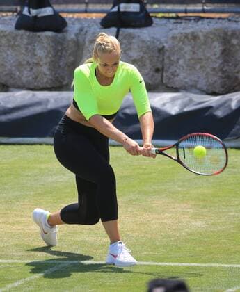 20180616 Mercedes Cup 2018 ATP Tour Weissenhof Stuttgart Tennis Sport im Bild Sabine Lisicki GER