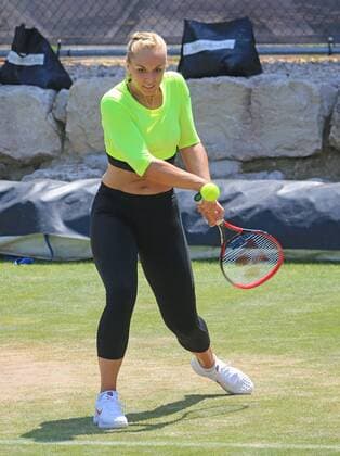20180616 Mercedes Cup 2018 ATP Tour Weissenhof Stuttgart Tennis Sport im Bild Sabine Lisicki GER