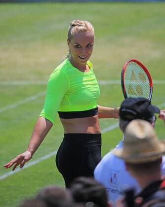 20180616 Mercedes Cup 2018 ATP Tour Weissenhof Stuttgart Tennis Sport im Bild Sabine Lisicki GER