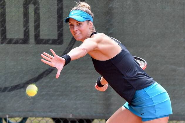 ITF Womens Circuit 6 ITF Bredeney Ladies Open 2018 from 11 16 June 16 06 2018 Club Tennis Club Bredeney e V Essen 5037 Zeißbogen 29 45133 Essen Essen GER ITF Womens Circuit 6 ITF Bredeney Ladies Open 2018 from 11 16 June in the picture Mandy Minella LUX at the forehand shot nph Mauelshagen nph00321