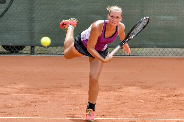 ITF Womens Circuit 6 ITF Bredeney Ladies Open 2018 from 11 16 June 16 06 2018 Club Tennis Club Bredeney e V Essen 5037 Zeißbogen 29 45133 Essen Essen GER ITF Womens Circuit 6 ITF Bredeney Ladies Open 2018 from 11 16 June in the picture Cindy BURGER NED at the serve nph Mauelshagen nph00321