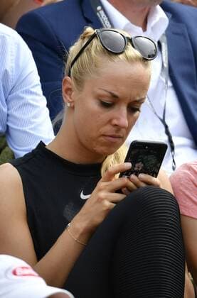 in the stands Sabine Lisicki 16 06 2018 Tennis Mercedes Cup Stuttgart Weissenhof 10 06 17 06 2018 MercedesCup Stuttgart Weissenhof 2018