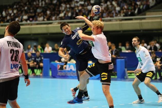 Shinnosuke Tokuda (JPN), JUNE 16, 2018 - Handball : Japan Cup 2018 Tokyo between Japan - Germany at Tokyo Metropolitan Gymnasium, Tokyo, Japan. NOxTHIRDxPARTYxSALES.  (80244443)