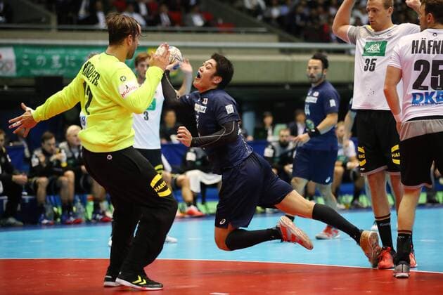 Kenya Kasahara (JPN), JUNE 16, 2018 - Handball : Japan Cup 2018 Tokyo between Japan - Germany at Tokyo Metropolitan Gymnasium, Tokyo, Japan. NOxTHIRDxPARTYxSALES.  (80244536)