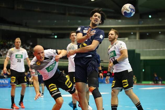 ? Adam Yuki Baig (JPN), JUNE 16, 2018 - Handball : Japan Cup 2018 Tokyo between Japan - Germany at Tokyo Metropolitan Gymnasium, Tokyo, Japan. NOxTHIRDxPARTYxSALES.  (80244539)