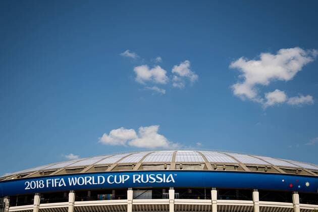 180617 General view of Luzhniki Stadium prior to the FIFA World Cup group stage match between Germany and Mexico on June 17, 2018 in Moscow Photo Petter Arvidson BILDBYR N Code PA 92069  Copyright: PETTERxARVIDSON BB180617PA011