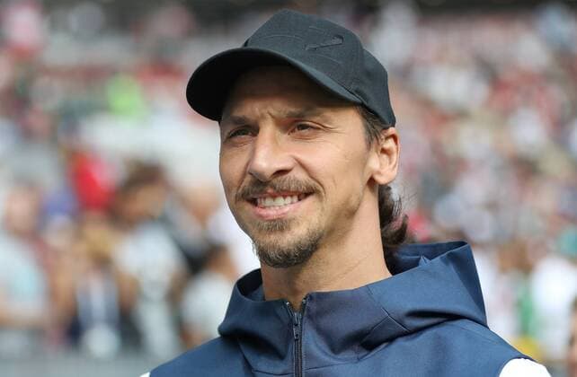 Football - 2018 FIFA World Cup WM Weltmeisterschaft Fussball - Group F: Germany vs. Mexico Zlatan Ibrahimovic is seen at Luzhniki Stadium, Moscow. COLORSPORT IAN MACNICOL 