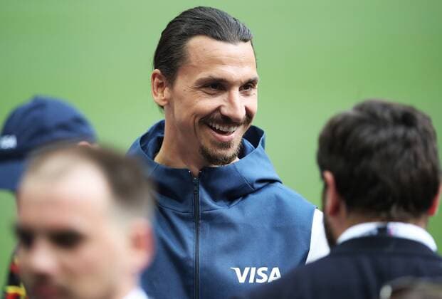 Football - 2018 FIFA World Cup WM Weltmeisterschaft Fussball - Group F: Germany vs. Mexico Zlatan Ibrahimovic is seen at Luzhniki Stadium, Moscow. COLORSPORT IAN MACNICOL 