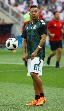 Marco Fabian Mexico Mexico 17 06 2018 Germany vs Mexico Luschniki Stadium Moscow