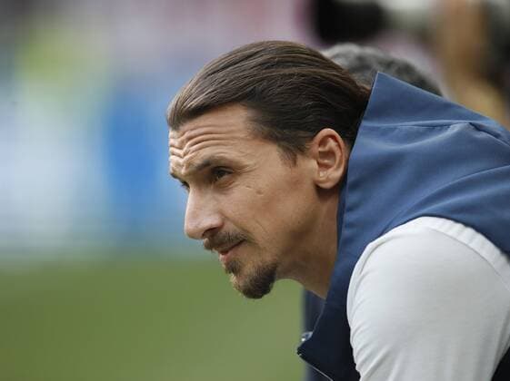 Zlatan Ibrahimovic in the stadium ahead of the FIFA World Cup WM Weltmeisterschaft Fussball 2018 Group F match at the Luzhniki Stadium, Moscow. Picture date 17th June 2018. Picture credit should read: David Klein Sportimage EDITORIAL USE ONLY. No use with unauthorised audio, video, data, fixture lists, club league logos or live services. Online in-match use limited to 120 images, no video emulation. No use in betting, games or single club league player publications.