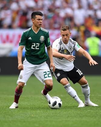 FIFA World Cup 2018 Preliminary Group F Germany Mexico 17 06 2018 Irving Lozano li Mexico vs Joshua Kimmich re Germany