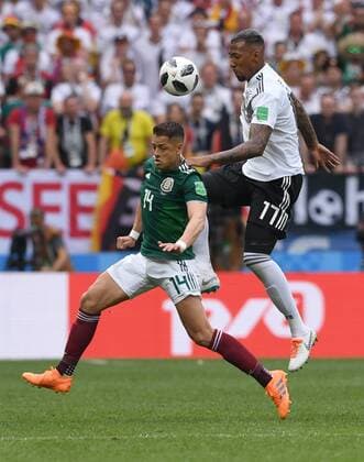 FIFA World Cup 2018 Preliminary Group F Germany Mexico 17 06 2018 Javier Hernandez li Mexico vs. Jerome Boateng re Germany