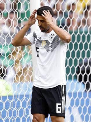 Sami Khedira of Germany during the 2018 FIFA World Cup WM Weltmeisterschaft Fussball Russia group F match between Germany and Mexico at the Luzhniki Stadium on June 17, 2018 in Moscow, Russia FIFA World Cup 2018 Russia 2017 2018 xVIxVIxImagesx xMauricexvanxSteenxWKxIVx 11227913