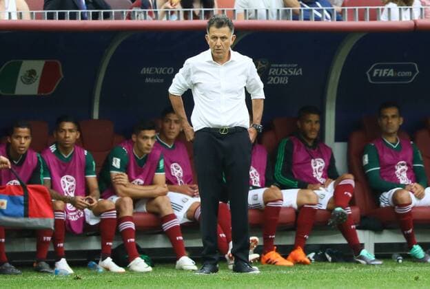 Coach Juan Carlos Osorio Arbelaez Mexico Mexico 17 06 2018 Germany vs Mexico Luschniki Stadium Moscow