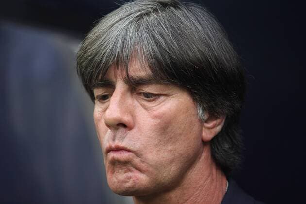 June 17, 2018, Russia, Moscow, FIFA World Cup WM Weltmeisterschaft Fussball First round, Group F, Germany vs Mexico at the Luzhniki stadium. Head coach of the national team Nationalteam Joachim Loew; Joachim Leo MaksimxKonstantinov 