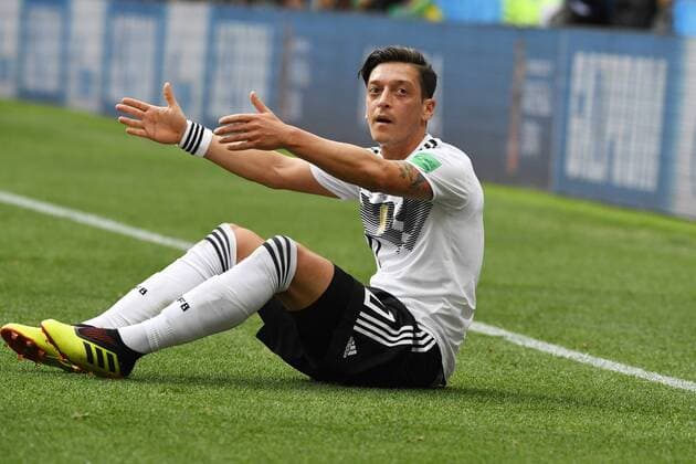 Moscow Soccer Men FIFA World Cup 2018 FIFA World Cup 2018 17 06 2018 Luzhnikistadion Moscow Group F Preliminary Round Germany vs Mexico Mesut Özil Germany