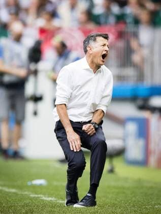 Moscow 17 06 2018 Coach Carlos Osorio Mexico Germany Mexico