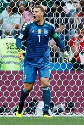 Moscow Russia 17 06 2018 FIFA World Cup Group F Germany Mexico Goalkeeper Manuel Neuer GER gestures gestures DeFodi507