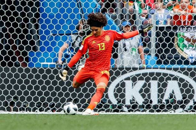 Moscow Russia 17 06 2018 FIFA World Cup Group F Germany Mexico Carlos Salcedo MEX in action DeFodi507