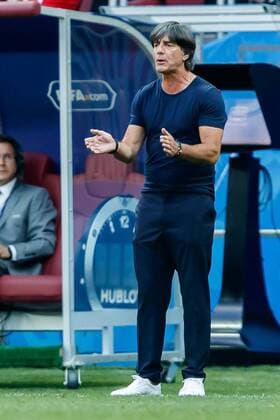 Moscow Russia 17 06 2018 FIFA World Cup Group F Germany Mexico Coach Jochaim Loew GER gestures gestures DeFodi507