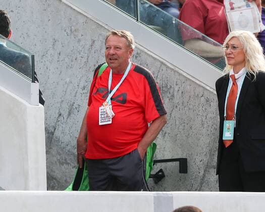 French Open DTB Vice President Dirk Hordorff stands in the entrance to Court Suzanne Lenglen Copyright: xJuergenxHasenkopfx