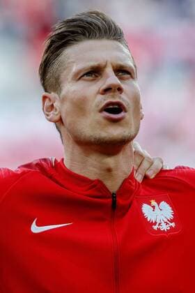 Moscow Russia 19 06 2018 FIFA World Cup Group H Poland Senegal Lukasz Piszczek POL looks DeFodi507