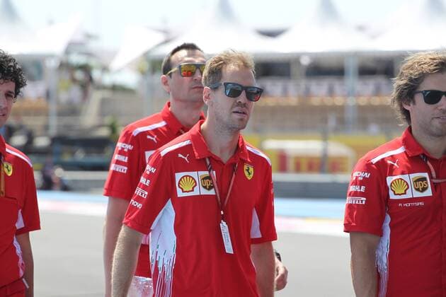 Photo4 LaPresse 21 06 2018 Paul Ricard, France Grand Prix Formula One France 2018 In the pic: Sebastian Vettel (GER) Scuderia Ferrari SF71H  Copyright: xPhoto4 LaPressex