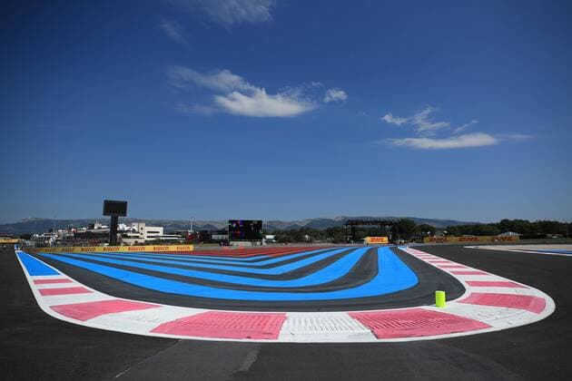 View of the track with exit zone Grand Prix of France 2018 Race Motorsport Formula 1 21 06 2018 French Grand Prix 2018 Race Motorsport Formula 1 21 06 2018 Le Castellet Copyright: xIllman Eibner-Pressefotox EP_eer