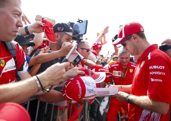 Motorsports: FIA Formula One World Championship WM Weltmeisterschaft 2018, Grand Prix of France, 5 Sebastian Vettel (GER, Scuderia Ferrari), Le Castellet France