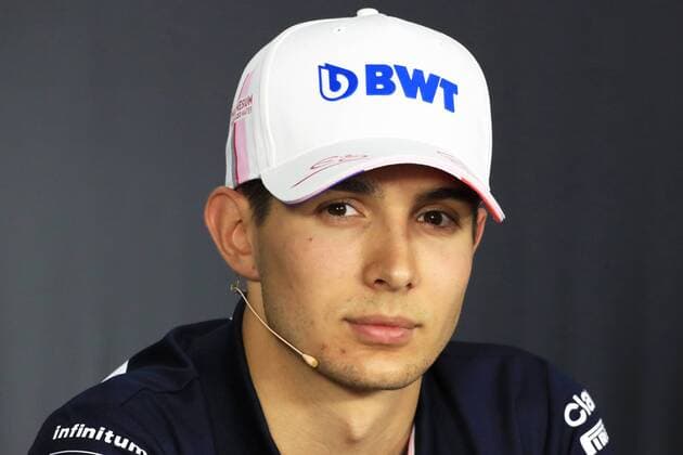 21st June 2018, Circuit Paul Ricard, Le Castellet, France; French Formula One Grand Prix, driver arrivals and press conference PK Pressekonferenz Sahara Force India; Esteban Ocon  ActionPlus12039159 Octane