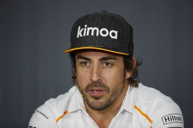 Fia Press Conference with Fernando Alonso McLaren Honda Grand Prix of France 2018 Race Motorsport Formula 1 21 06 2018 Grand Prix of France 2018 Race Motorsport Formula 1 21 06 2018 Le Castellet Copyright: xIllman Eibner-Pressefotox EP_eer