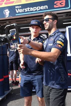 Max Verstappen Daniel Ricciardo Red Bull Racing Formula 1 GP France Paul Ricard 22 06 2018 Photo mspb Jerry Andre Max Verstappen Daniel Ricciardo Formula 1 GP France 2018