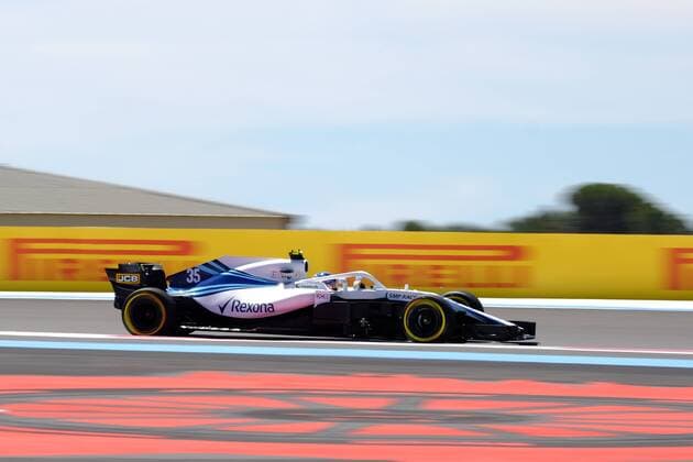 June 22, 2018 - Le Castellet, Var, France - Williams Driver SERGEY SIROTKIN (RUS) in action during the Formula one French Grand Prix at the Paul Ricard circuit at Le Castellet - France F1 2018: Spanish Grand Prix: Free Practice 1 - ZUMAp119 20180622_zaf_p119_016 Copyright: xPierrexSteveninx