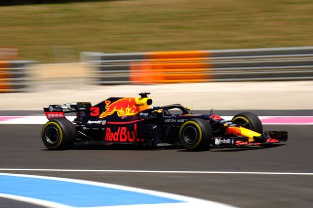 June 22, 2018 - Le Castellet, Var, France - Red Bull Racing 3 Driver DANIEL RICCIARDO (AUS) in action during the Formula one French Grand Prix at the Paul Ricard circuit at Le Castellet - France F1 2018: Spanish Grand Prix: Free Practice 1 - ZUMAp119 20180622_zaf_p119_018 Copyright: xPierrexSteveninx