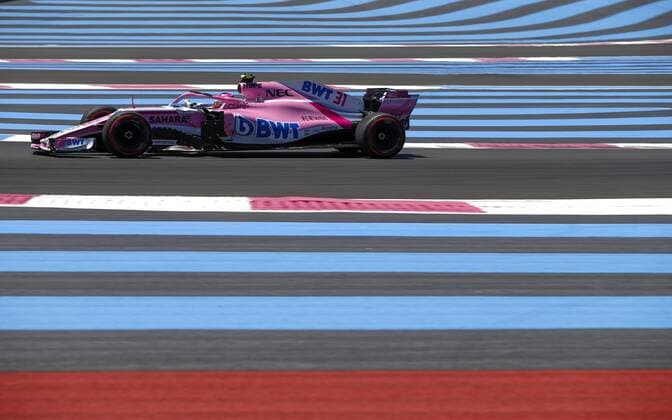 Motorsports: FIA Formula One World Championship WM Weltmeisterschaft 2018, Grand Prix of France, 31 Esteban Ocon (FRA, Sahara Force India F1 Team), Le Castellet France
