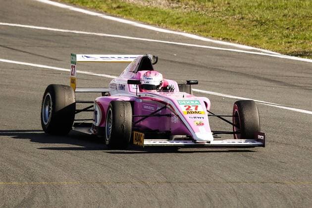 David Schumacher US Racing ADAC Formula 4 Race 3 in the Motorsport Arena Oschersleben Freisteller Action Germany Motorsport Mann Manner 15 04 2018