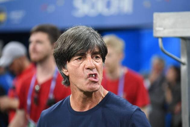 Sochi Soccer Men FIFA World Cup 2018 FIFA world cup 2018 23 06 2018 Fishtstadion Sochi Group F Preliminary round Germany vs Sweden Joachim Löw Coach Germany Action Single shot