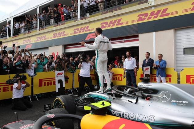 Lewis Hamilton Mercedes AMG Petronas Formula One Team French Grand Prix 2018 Race Motorsport Formula 1 24 06 2018 Le Castellet Copyright: xEibner-Pressefoto Illmannx EP_eer